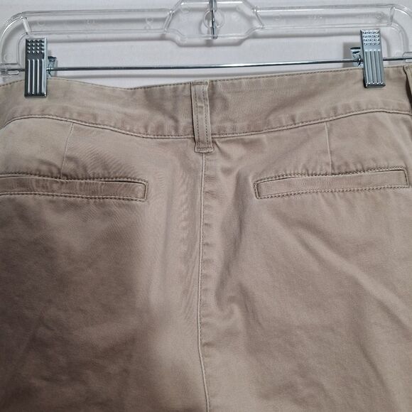 J. Jill Classic Preppy Khaki Pants Walking Casual Office Normcore Outside 14 - Picture 5 of 10